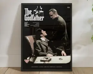 New, The Godfather, 12x18 16x24 24x36inch", FHD Wall Decor Wall Hangings, Wall Art, Museum Poster, Exhibition, Digital Download, Pop Art Print, Digital Print Decoration Gifts