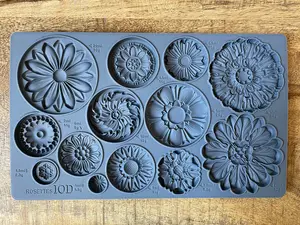 Rosettes 6X10 IOD Mould