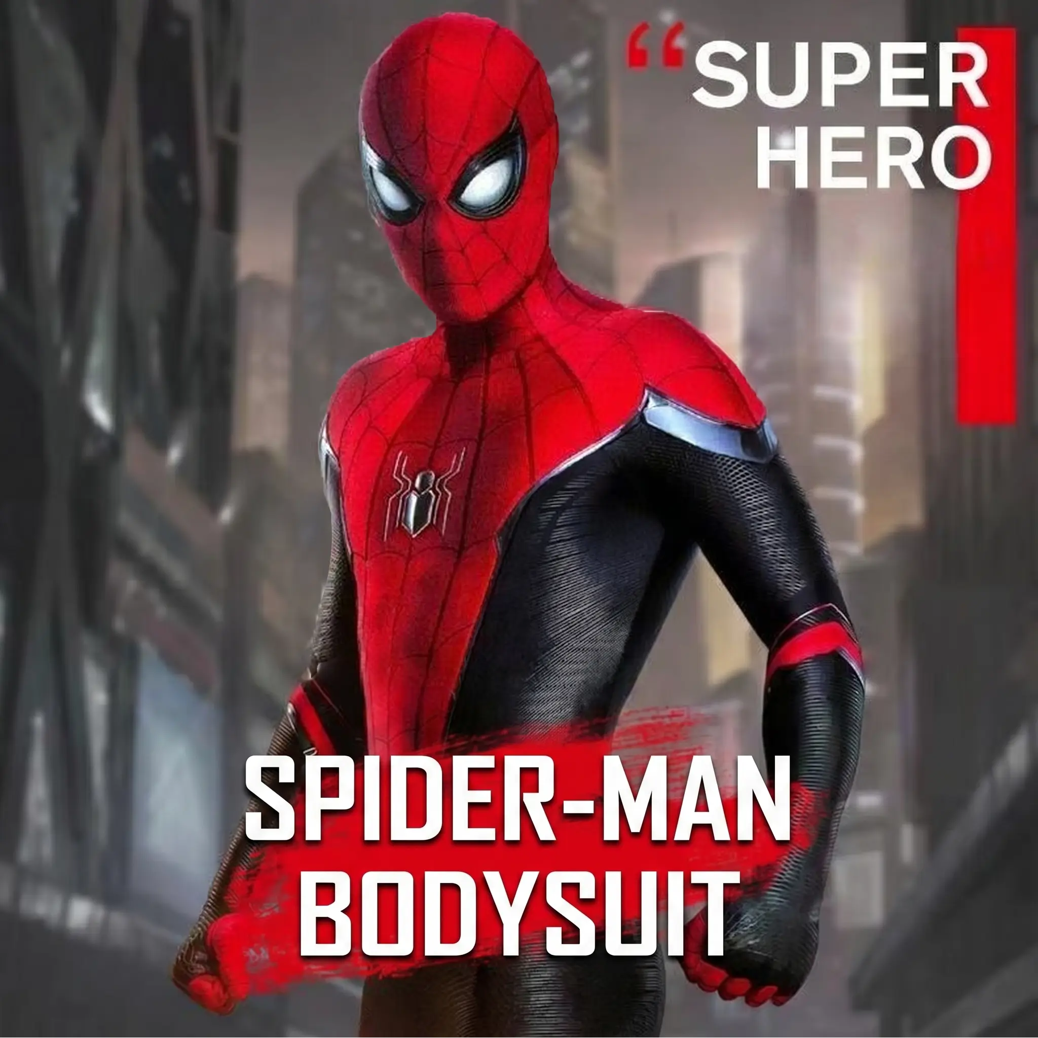 Cool Superhero Bodysuits — Halloween Costumes & Cosplay Jumpsuits for Adults and Kids — Perfect for Cosplay, Halloween, Festive Celebrations, and Parties