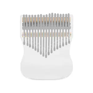 17-tone Finger Cymbal, Transparent Finger Cymbal, Hand Percussion Instrument for Adults & Teens, Musical Instrument for Home & School