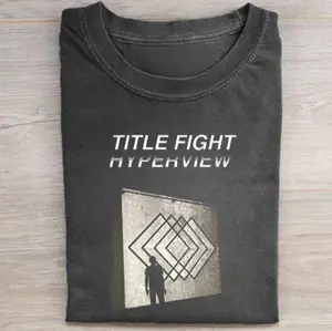 Vintage Title Fight Graphic Tee - Rare Title Fight Band Merch Tee - 2010s Emo Nostalgia - Vintage 90s Graphic Clothing - Title Fight Merch - Gift Shirt - Music Tour Shirt Gift - Top Menswear Womenwear