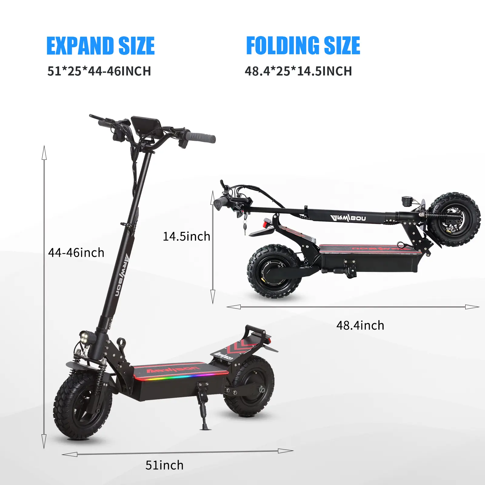 Q30 Electric Scooter for Adults - 2500W Motor, Up to 30 MPH & 25 Miles, 48V13/16AH, 11'' Heavy Duty Vacuum Off-Road Tire, Hydraulic disc Braking,Max Load Capacity 440 Pounds，Adjustable Handlebars，Adult Electric Scooter for commuting