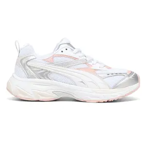 PUMA Mens Morphic Lace Up Sneakers Shoes Casual - White