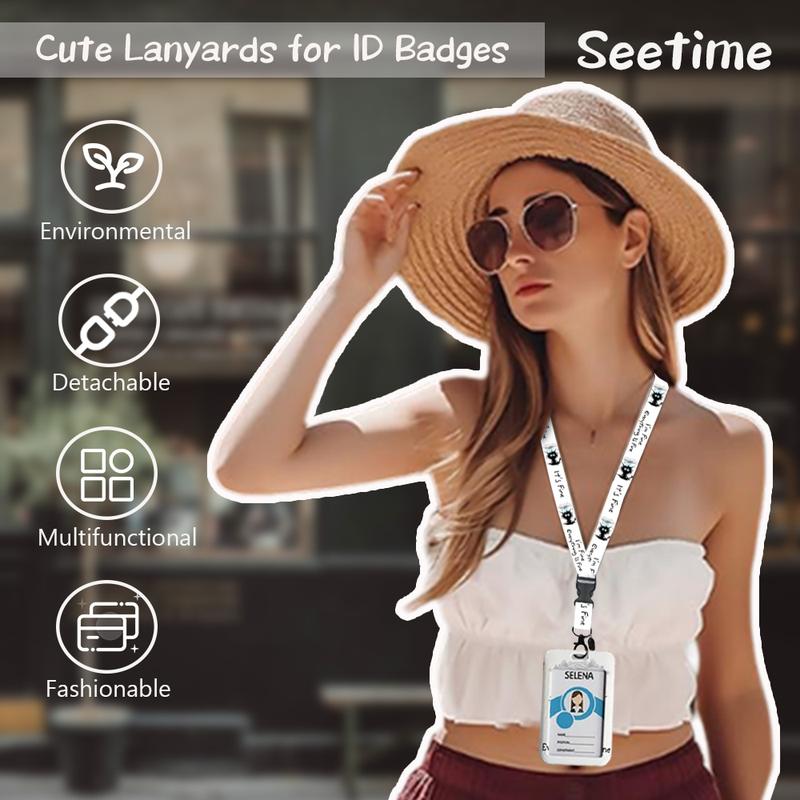 ID Badge Holder with Retractable Reel.1 Count lDName Tag Work Badge Clip Id Badge Holder Heavy Duty and Retractable Keychain, Cute Badge Reel with 360 Degrees Rotate Carabiner Clip, Student Daily Office Removable Cardholder ID Badge Holder with Retractable Reel.1 Count lDName Tag Work Badge Clip Id Badge Holder Heavy Duty and Retractable Keychain, Cute Badge Reel with 360 Degrees Rotate Carabiner Clip, Student Daily Office Removable Cardholder