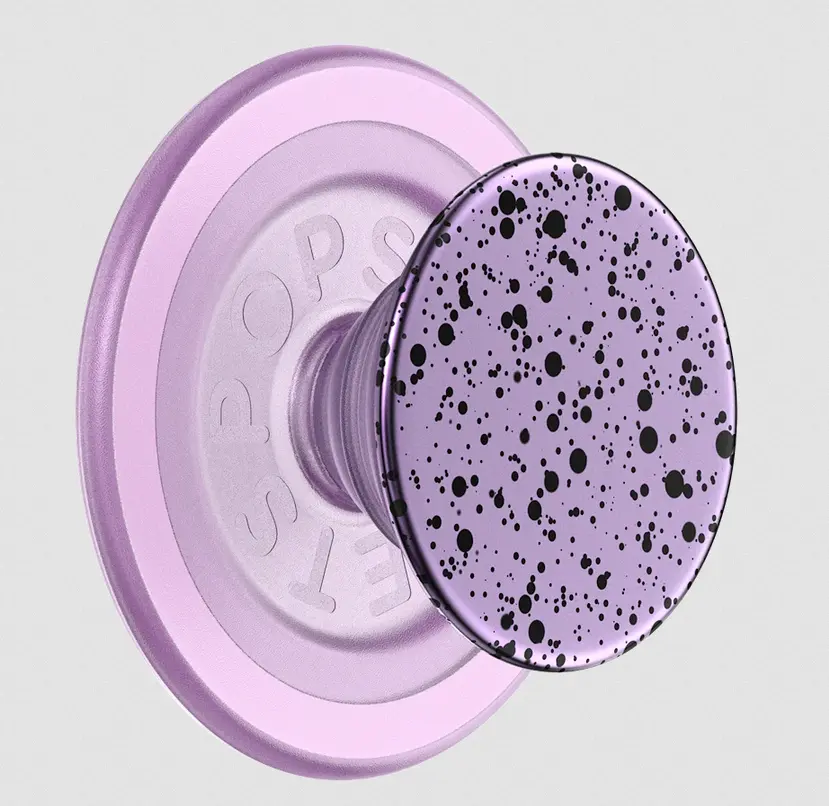 popsockets Aluminum Sugar Plum Speckle  MagSafe PopGrip