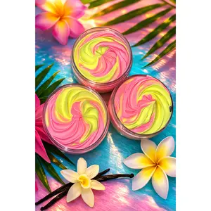 Wickedly whipped wonders Tropical vanilla fusion whipped body butter, 4oz