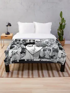 Jinx BL Blanket, Jinx Manhwa Blanket, Jinx Joo Jaekyung - Kim Dan Blanket, Blanket Gift