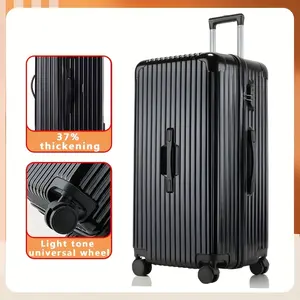 2024 Large Capacity Luggage, Super College Travel Trolley Travel Box, Durable Password Suitcase