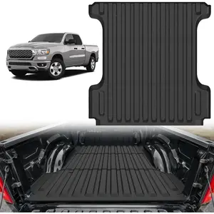 Nilight Truck Bed Mat 5.7FT for 19-24 25 Dodge Ram 1500, TPE Anti-Slip Vehicle Cargo Bed Liner Mat for 2019 2020 2021 2022 2023 2024 2025 Dodge Ram 1500, All Weather Protection for Your Truck dealsforyoudays