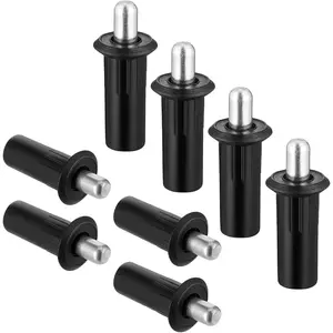 Plastic Spring Door Pins, Cabinet Door Damper Replacement Parts, Furniture Fittings Connector for Shutter Repair