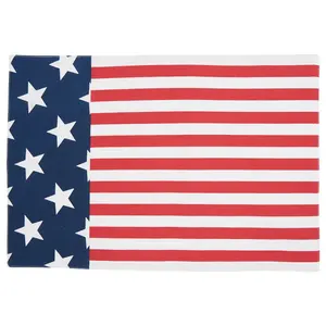 13" x 19" Stars and Stripes Placemat Set 6 by Valerie