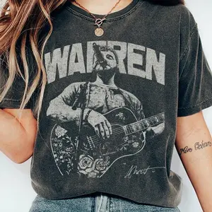 Alex Warren Vintage Music Shirt, Singer Songwriter Graphic Tee, Indie Pop Concert Shirt, Fan Gift,