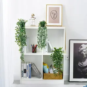 3pcs Artificial Hanging Plants, Fake Eucalyptus Trees, Fake Greenery Plants, Mandala Vine Potted Plants, Decorative Indoor Outdoor Decor, No Basination Needed