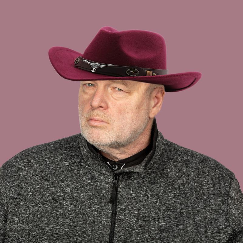 Western Cowboy Hats with Shapeable Wide Brim Unisex Western Cowboy Hat for Men Women and Teens for Men Women Classic Roll Up Hat