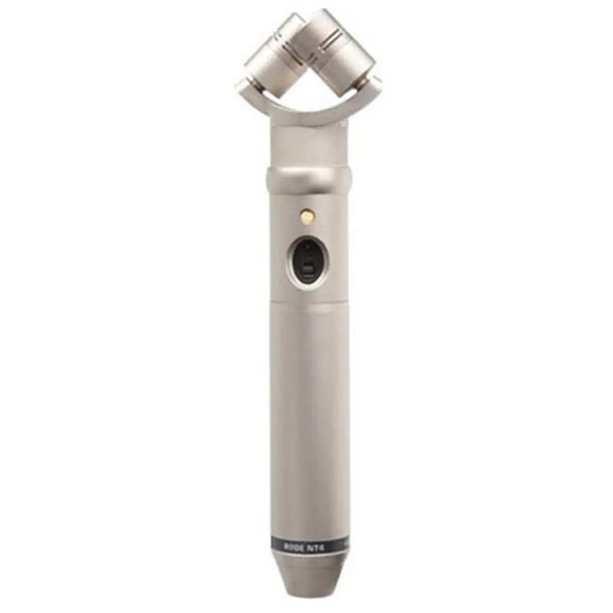 Rode NT4 X/Y Stereo Multi-Power Studio and Location 1/2" Condenser Microphone, Satin-Nickel Finish