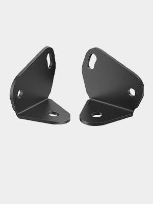 Nilight 2 PCS Rear Pillar Flag Antenna Mounting Brackets, LED Whip Light Mounts Compatible with Can-am Maverick X3 2017-2021