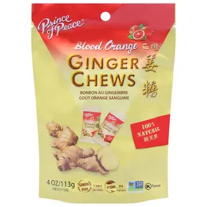Prince Of Peace Orange Ginger Chews 4oz