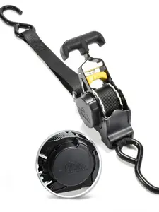 Heavy Duty Automatic Retractable Cargo Strap, No Assembly Required, Freely Stretchable, Automatic Retractable Tightener Binding Strap Luggage Rope Motorcycle Strap Fixing Tightening Strap, Perfect Holiday Gift