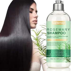 Biotin & Rosemary Shampoo With Shea Butter & Rice Water | Strengthens Hair Roots & Reduces Breakage | Gently Cleanses While Nourishing Scalp | Ideal For Damaged Hair & Growth Stimulation, Volume Repair Shampoo, Hair Cleansing Shampoo