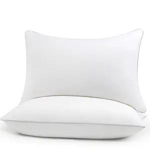Bed Pillows for Sleeping 2 Pack,King Size Cooling Pillows Set of 2,Top-end Microfiber Cover for Side Stomach Back Sleepers