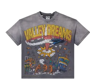 Vale Forever Faded Chaos Bling Tee 'Gray'