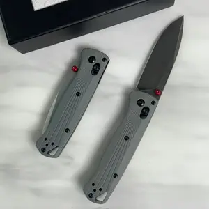 535BK-4EDC folding knife, stylish portable fruit knife, kitchen knife, high-quality stainless steel pocket knife, perfect for outdoor camping, hiking, fishing, and everyday carry
