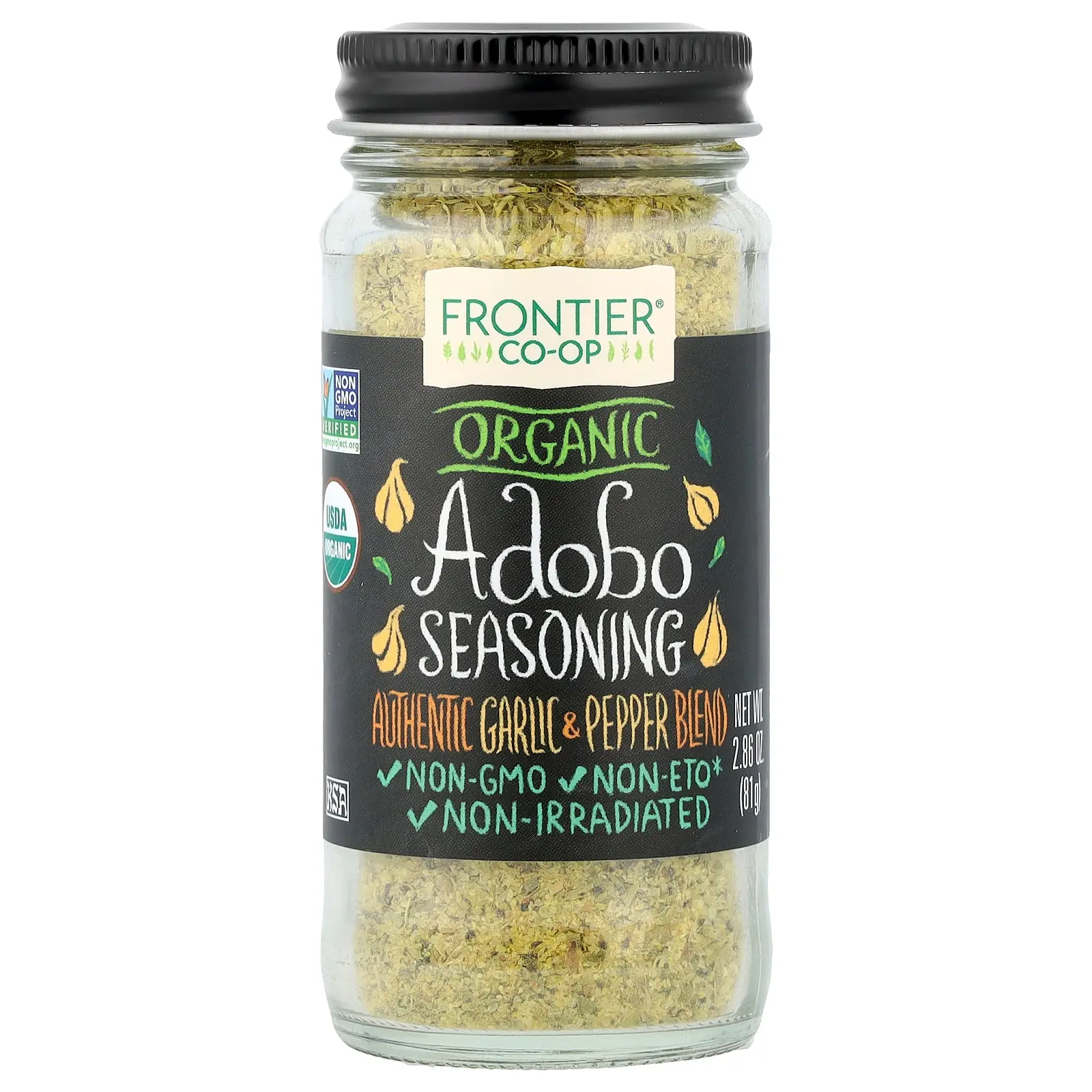 Frontier Co-op Organic Adobo Seasoning, 2.86 oz (81 g)