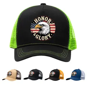 USA 250th Anniversary Truck Hat, Patriotic Trucker Cap 1776-2026, Adjustable Mesh Snapback Baseball Hat for Men Women, Vintage American Flag Independence Day Celebration Gift