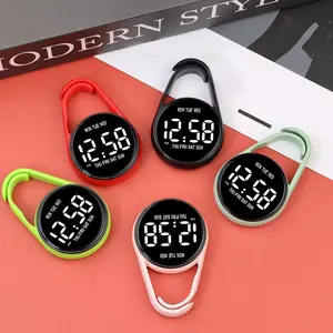 Multifunctional Miniture Touch Screens Electronic Digital Clock with Waterproof Design and Eye Protections