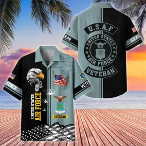 Premium US Veterans Hawaiian Shirt With Pocket DUCAP110012