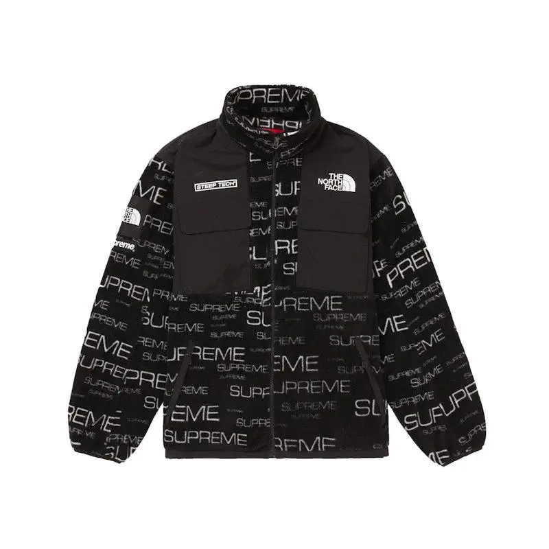 Supreme Men's The North Face Steep Tech Fleece Jacket Black, from StockX