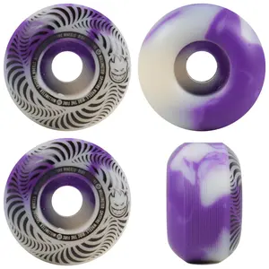 Spitfire Skateboard Wheels 50mm Flashpoint Classic Purple/White Swirl