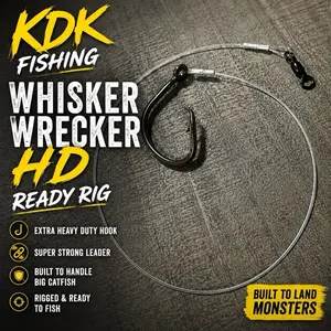 WHISKER WRECKER HD Ready Rigs 2pk