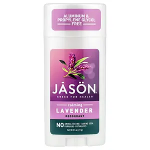 Jason Natural Deodorant Stick, Calming Lavender, 2.5 oz (71 g)