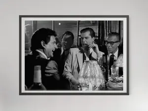 Goodfellas Poster, Funny Wall Art, Bar Cart Print, Retro Movie Poster