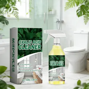 Oxalic Acid Toilet Bowl Cleaner, Heavy Duty Stain & Urine Scale Remover, Deep Cleaning Formula for Bathroom, Removes Tough Buildup & Odors