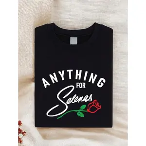 100% Cotton Golf Gift T-Shirt For Men and Women Selena Quintanilla Vintage Inspired T-Shirt For Latin Culture Fans And Selena Lovers