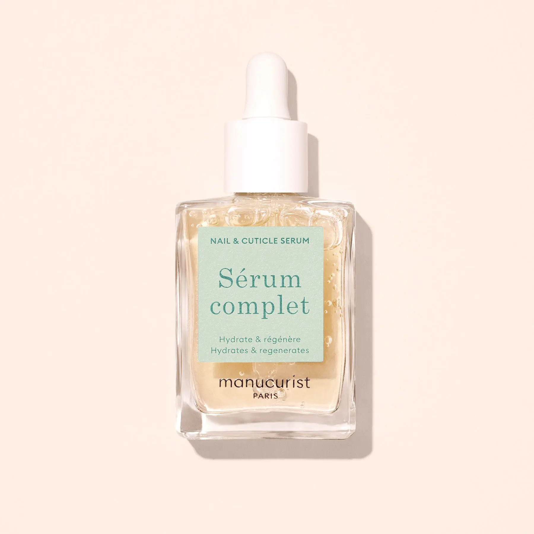 Manucurist Nail Moisturizing Duo - Vitaminized Base & Complete Nail Serum - Deeply Hydrates, Nourishes & Strengthens Dry, Dehydrated Nails - Clean, Non-Toxic, Vegan Formula for Healthy, Glossy Nails