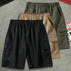 3PCS Teen Boys cargo pants Casual Shorts Easy Care Daily Bottoms for spring/summer Age8-16Y