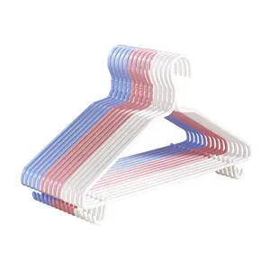 Home Hanging Clothes Rack Anti-Slip Thickened Wardrobe Organizer Plastic Clothing Hanger, Windproof Drying Hanger, Durable Storage Solution