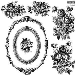 Veranda Decor Stamp™ by IOD (12"x12") - Iron Orchid Designs