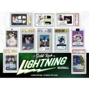 Gold Rush Lightning Baseball 2026 (One Auto or Graded Card Per Box!)
