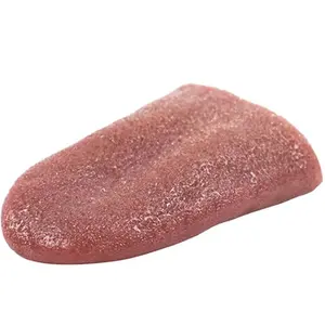 Realistic Tongue Prop, Scary Halloween Magic Trick, Steel Needle Piercing Fake Tongue, Perfect for Horror Shows and Parties
