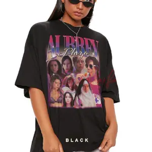 Aubrey Plaza Vintage T-shirt - Homage To Aubrey Plaza With Retro Style, Bisexual Pride, Parks And Recreation April Ludgate Tshirt