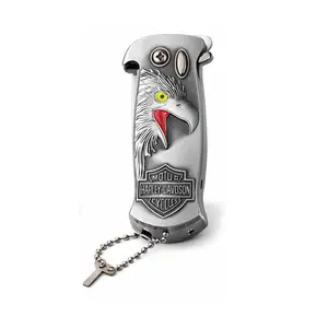 3-in-1  Windproof Lighter Set with Folding Knife & Bottle Opener – Refillable Butane Torch Lighter for Camping, Hiking, Survival, EDC Gear & Emergency Use (Butane Not Included)