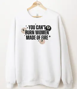 Women Made Of Fire Graphic Top