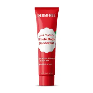 DERMFREE Strength Antiperspirant Deodorant Cream for Women & Men, 72-Hour Underarm Sweat & Odor Control, Invisible Non-Greasy Formula, pH Optimized, 3.0 Oz（85g）– Helps Fade Dark Underarm Discoloration – Removes Impurities & Dead Skin