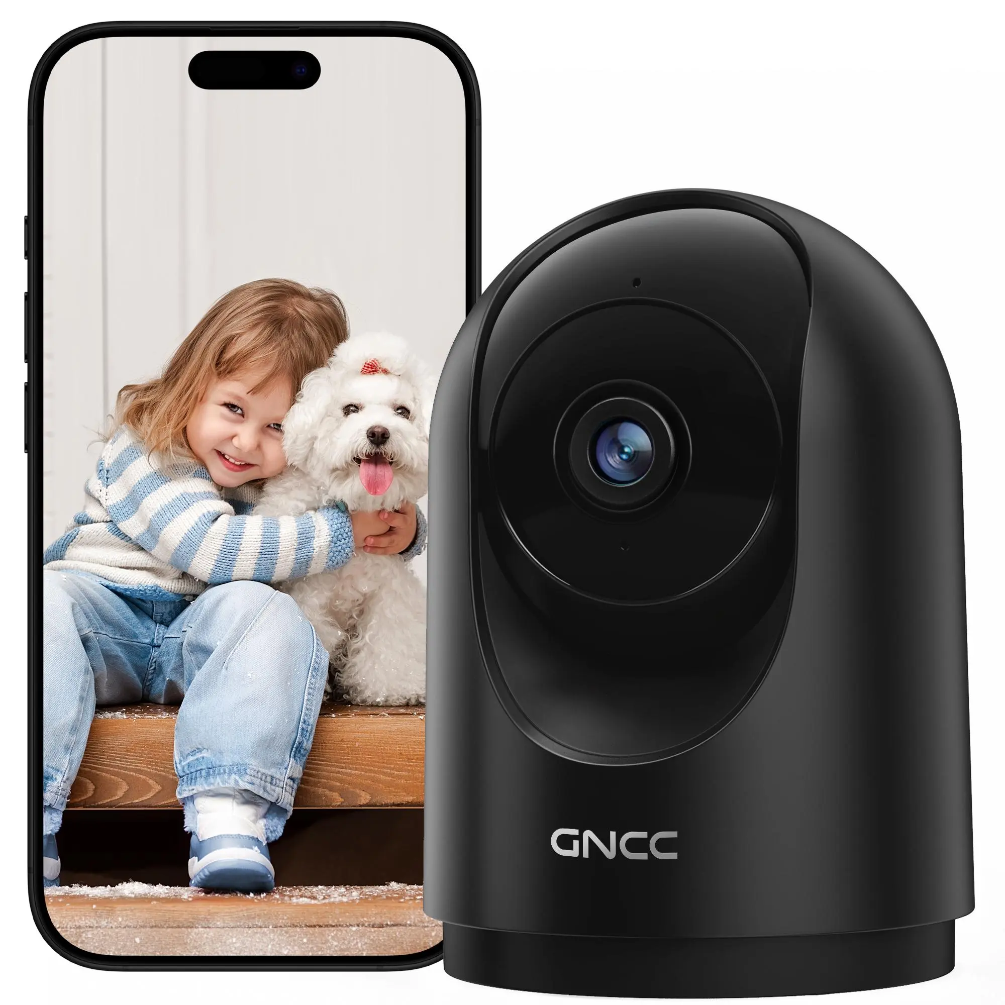 GNCC P5 2K Pet Camera Baby Camera with APP GNCC P5 2K Pet Camera Baby Camera with APP