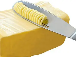 Stainless Steel Butter Spreader, Butter Knife - 3 in 1 Kitchen Gadgets (1)