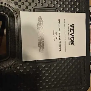 VEVOR 28 pcs Universal Radiator Pressure Tester Kit,  Coolant Pressure Tester Kit with Manual Pump and Color-Coded Test Caps, Coolant Vacuum Refill kit for Cars Motorcycles Trucks Cooling System